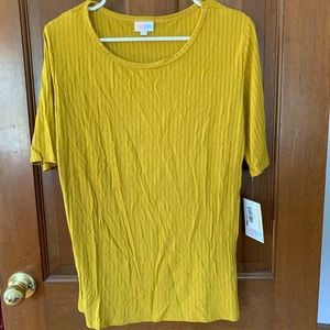 LuLaRoe Gigi in Mustard Yellow